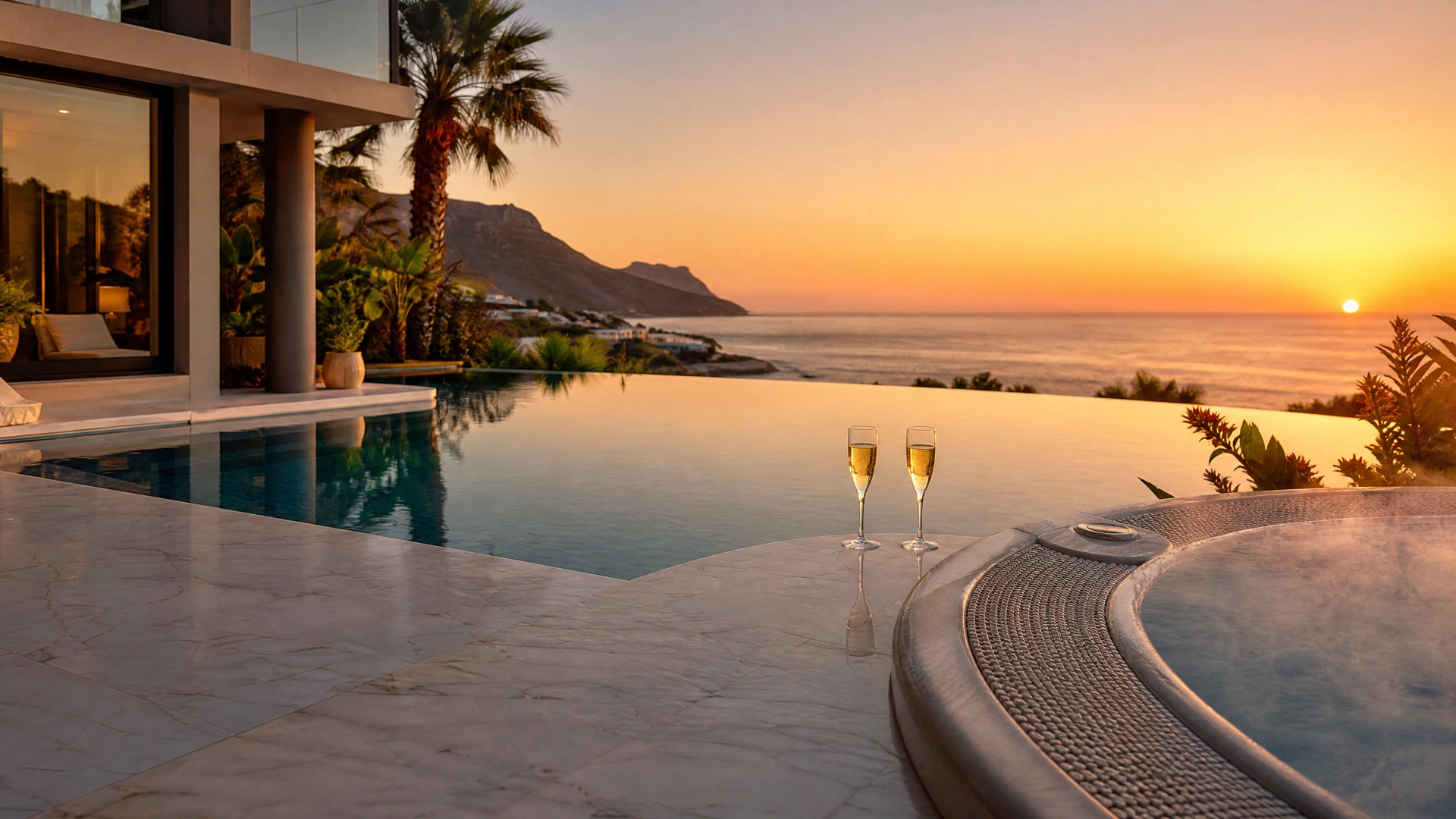 Clifton Villa — Infinity Pool